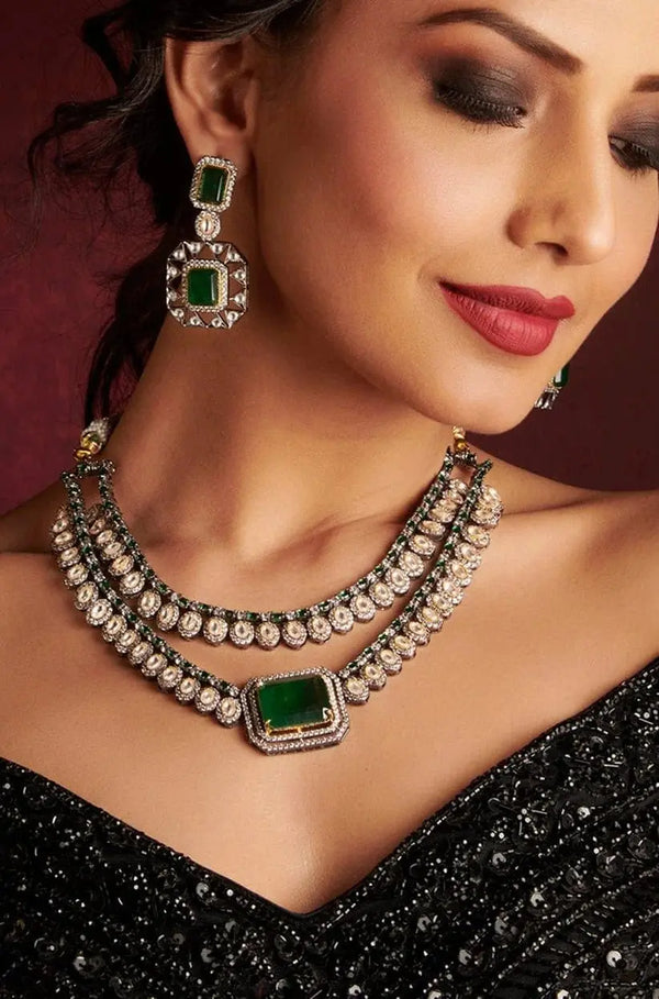 Manish Malhotra Mughal Majesty Polki Rani Haar – Royal Bridal Jewellery - Fashionjewellery_21