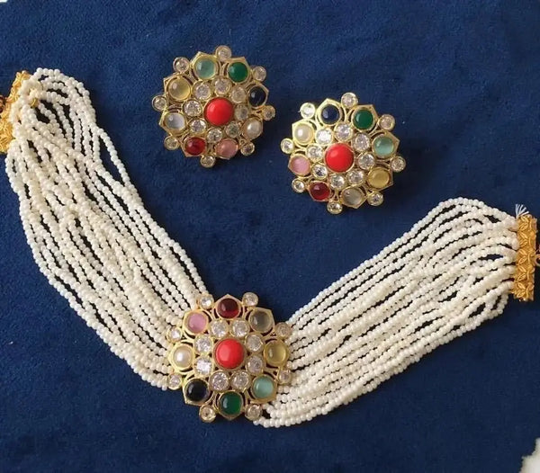 Navrathan Set – Traditional Jewellery - Fashionjewellery_21
